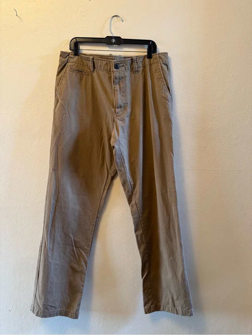 Old Navy Men’sBroken-In Straight Chino Khaki Pants Tan/Camel Size 36x34